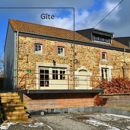Les Houx De Mathieu Villa Engis Exteriör bild